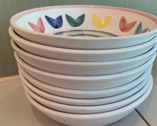 Alternate view - 8 Bowls - 10" - $20