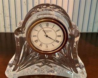 Waterford Clock - 3.5" H - $10