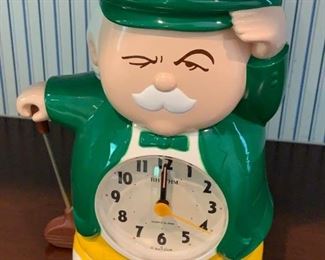 Golfer Clock - 7.5" Tall - $15