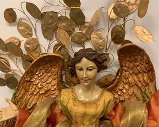 Alternate view - Large decorative angels - $75 for the pair - 26" tall