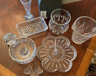 Lot of Waterford Crystal Pieces - $75