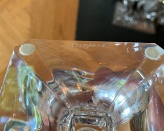 Alternate view - Lot of Orrefors candlesticks - $45