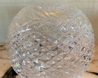 Crystal Rose bowl - $15