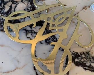 Brass Trivet - $5 - 9" x 9"