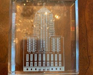 Glass Paperweight - $10
