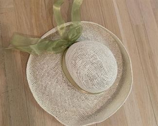 Alternate view - Hat with green sash - $10 - Small