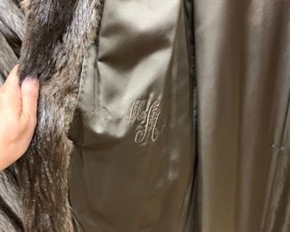 Alternte view - Mink Coat - $400 - Size 7