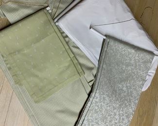 Queen sheets, duvet set - $25