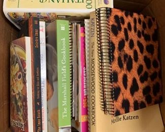 Box of Cookbooks - $25
