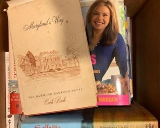 Box of Cookbooks - $25