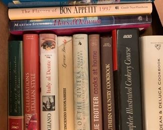 Box of Cookbooks - $25