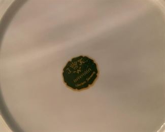 Alternate view - Set of JWK Bavaria Fish Plates and Platters - $300 - 24 Plates at 10", 4 Platters at 15"x11"