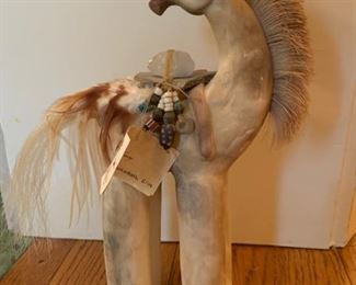 Medicine Horse - 11"L x 10"H - $20