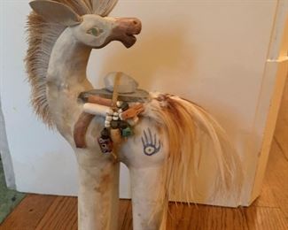 Alternate view - Medicine Horse - 11"L x 10"H - $20