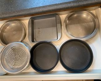 Lot of baking pans $20