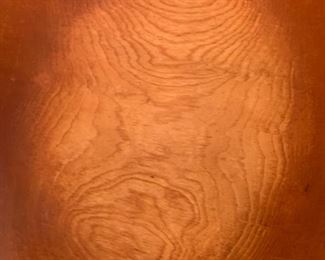 Alternate view - Large Wooden Bowl - Signed - $25