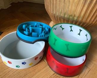 Dog dishes $10