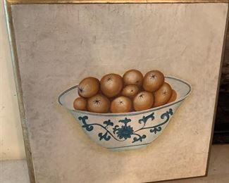 Hand Painted on Board - $50 - 18" x 18"