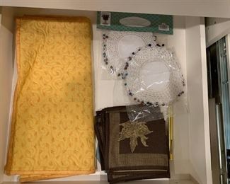 Placemats and Napkins - $10