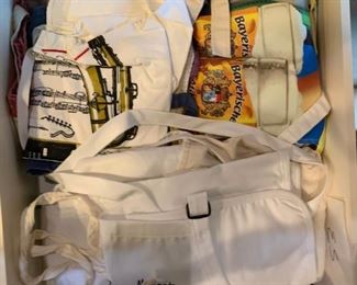 Large lot of cook’s aprons - $15