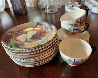 Gien Dessert Set - only 3 Cups - $10
