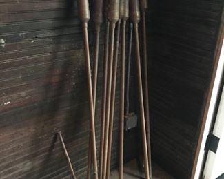 Lot of Copper Garden Torches - 58" - 8 pieces - $50