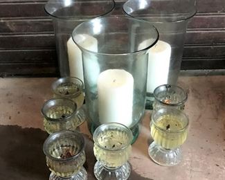 Lot of outdoor votives - $10 - Large 10"H
