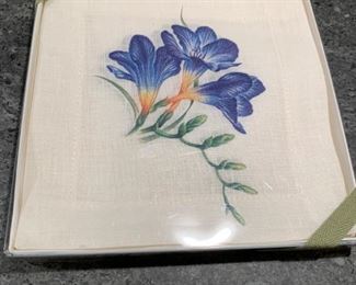 Russian Linen Cocktail Napkins - $10