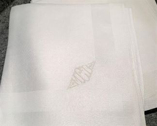 Lot of 12 elegant napkins - $35