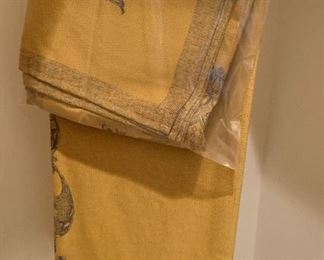 Tablecloth and Napkins - $65