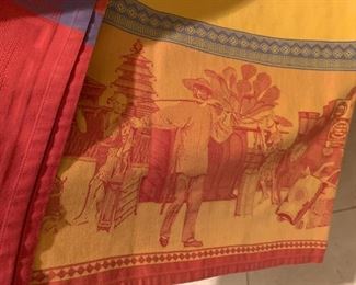 Alternate view - Large tablecloth and napkins - $75