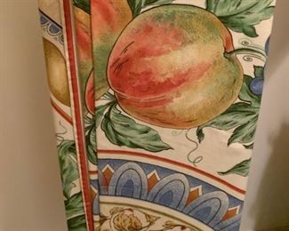Tablecloth for folding table - $25