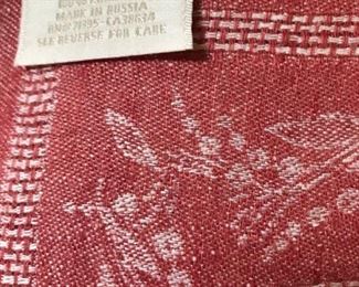 Alternate view - Williams Sonoma Large Toile Tablecloth with napkins - $85
