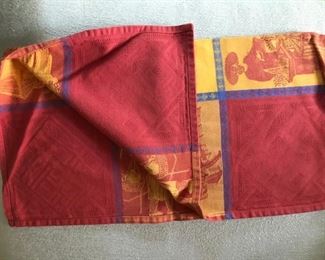 Alternate view - Large tablecloth and napkins - $75