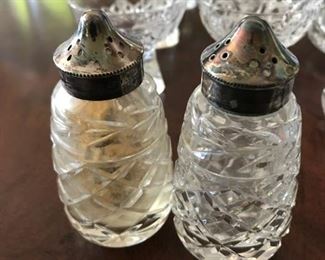 Alternate view - Collection of cut glass items - Tallest glass measures 4 1/8" Tall - $35
