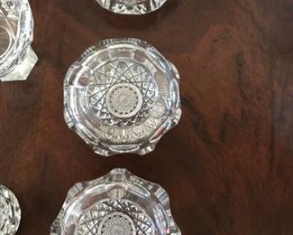 Alternate view - Collection of cut glass items - Tallest glass measures 4 1/8" Tall - $35