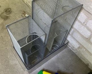 Wire storage bins - $15