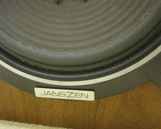 Vintage Janszen Speakers.