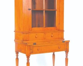 Country Tiger Maple Secretary