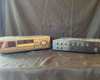 Disc Changer and Amplifier