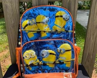 Assorted Childrens Backpacks and Lunchboxes