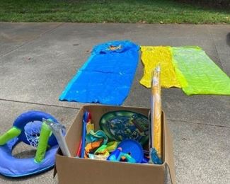 Mystery Lot of Pool and Beach Toys and Floats