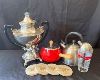 Beverage Containers and Coasters