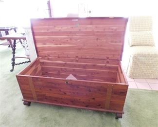 49 long cedar chest