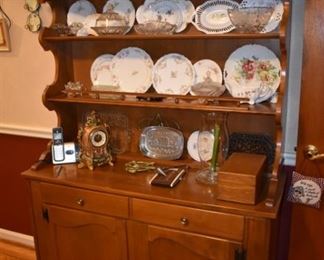 Antique/Vintage Welsh Style Kitchen Cupboard appears to be Tell City