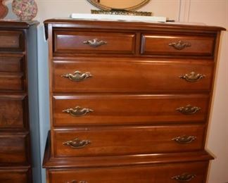 Antique High Boy  7 Drawer Chest and More