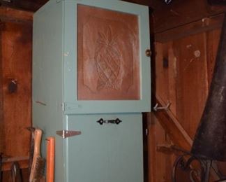 Unique Vintage Cabinet plus Tools