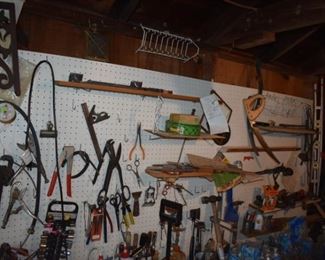 Lots of Tools in the Barn/Shed