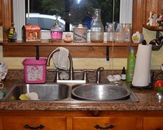 Kitchen Items and Collectibles and Antiques