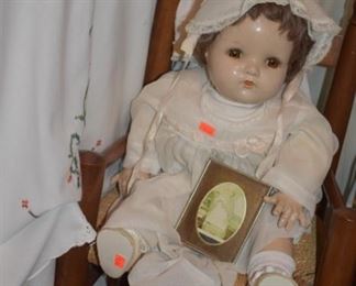 Very Rare, Early Alexander Doll given to Mrs. Webb by Her Aunt, in the 1920's (The Aunt is pictured holding the Doll in the photograph which will go with the purchaser of the Doll)